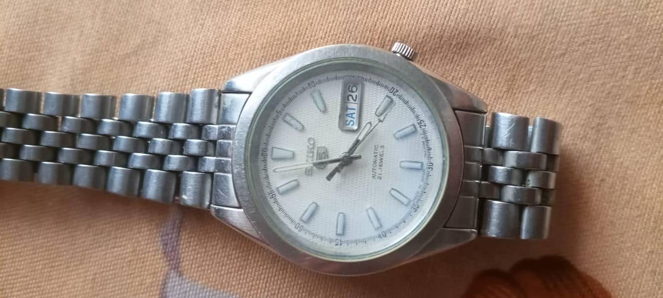 Seiko 5 automatic watch 1