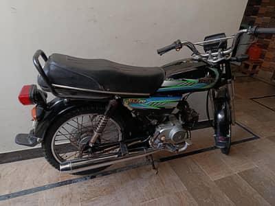 Unique CD70 KARACHI NUMBER