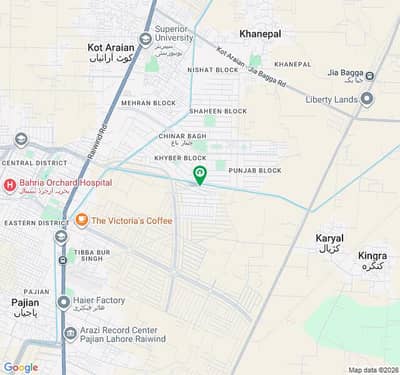 Residential Plot Available For Sale In Chinar Bagh - Kashmir Block