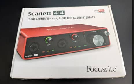 focusrite 4i4 1