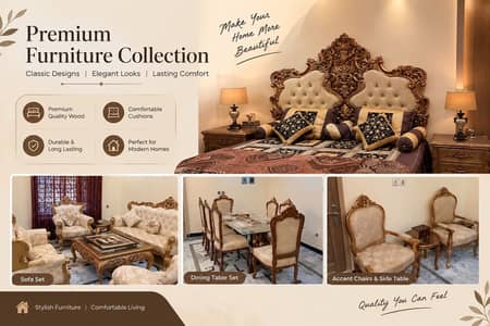 Bed set/primeum qulity /with side table