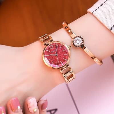Kimio Watch & Bracelet Free Delivery