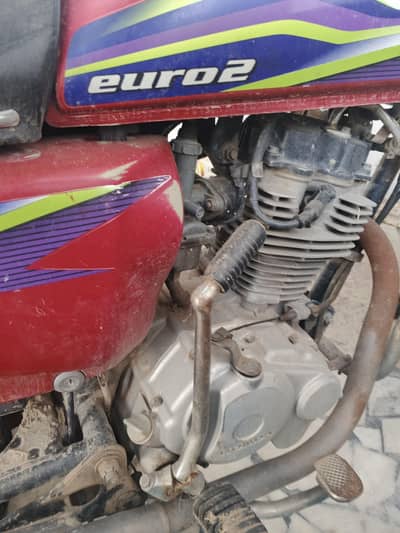 bike 125 2017 model 18 KA number Laga hua