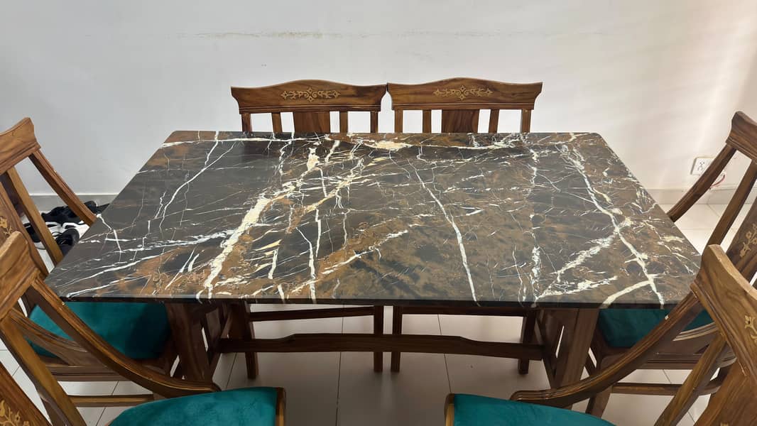 6 seater dining table 2
