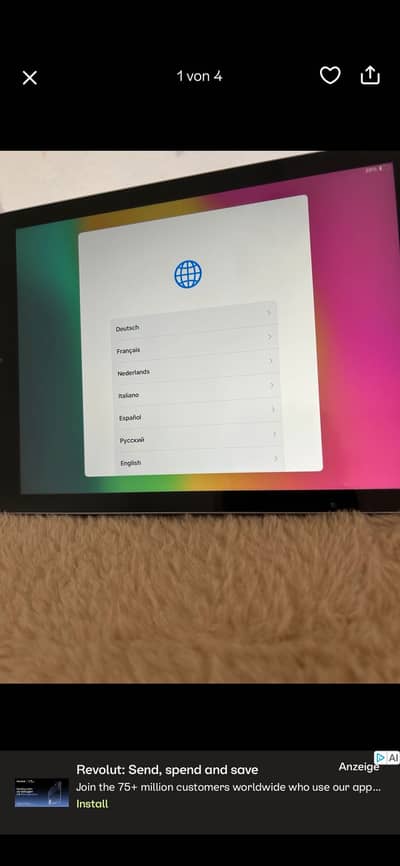 Apple iPad 7th Gen 32GB 10/10 Condition 0327 1375445 call