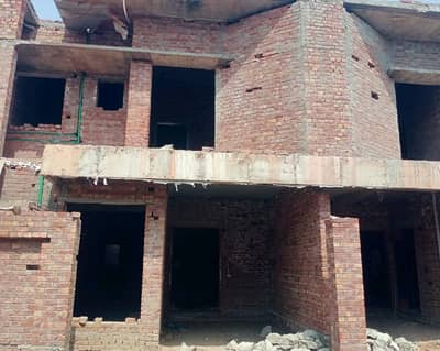 Grey Structure 4 Marla House Available In Punjab Small Industries For Sale