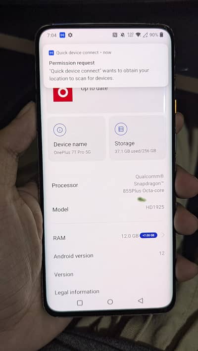 One Plus 7T Pro McLaren 12gb/256gb