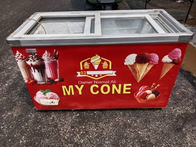 Sliding Doors ice-cream deep Freezer Genuine (0300/4149583)