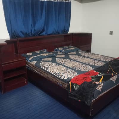 wooden king size bed for sale