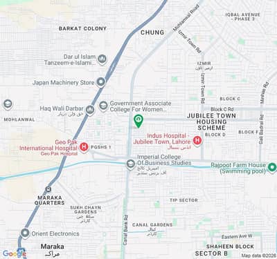 Ideal Location of Canal Road 3 Marla Plot
