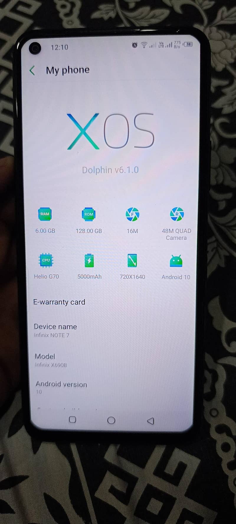 Infinix Note 7 8
