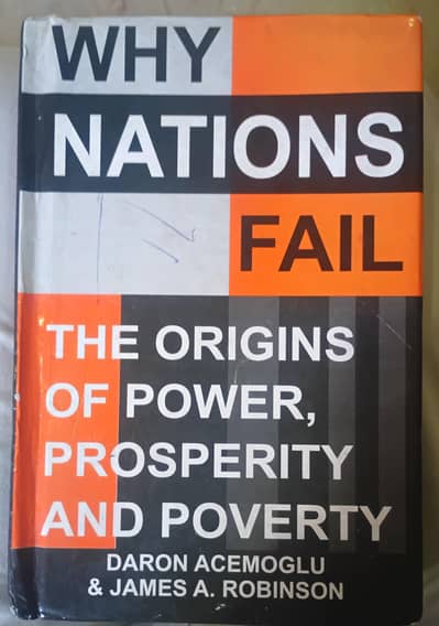 WHY NATIONS FAIL - Original Hardcover for Sale