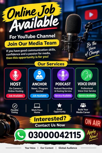 Online Job RJ Noori Production