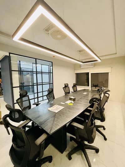 1 Kanal Brand New Furnished Office Opposite Expo Centre With All Facilities (Office Boy/Electricity Included/Lift)
