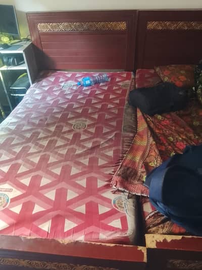 Single Bed With Matress