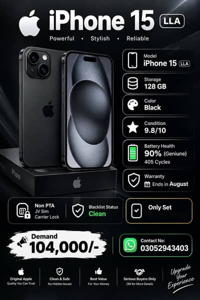 Apple iPhone 15 JV