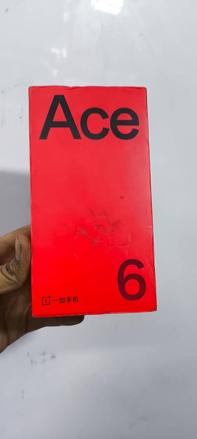 one plus ace 6 / 15r  full box