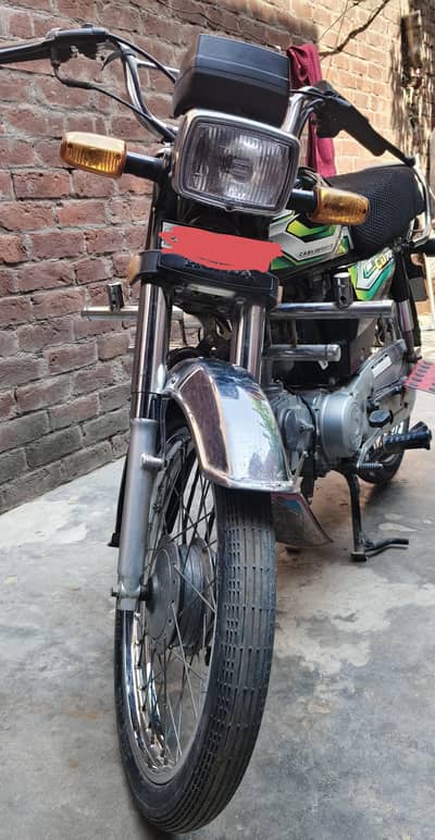 Honda CD 70 Model 2023 – Excellent Condition