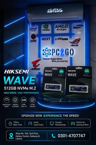 HIKSEMI WAVE 512GB NVME M. 2