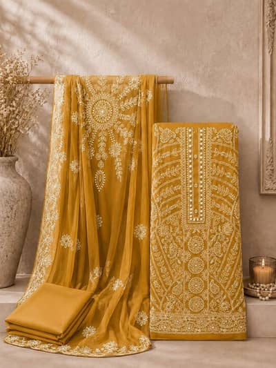 Handmade Chiffon Shadow Work