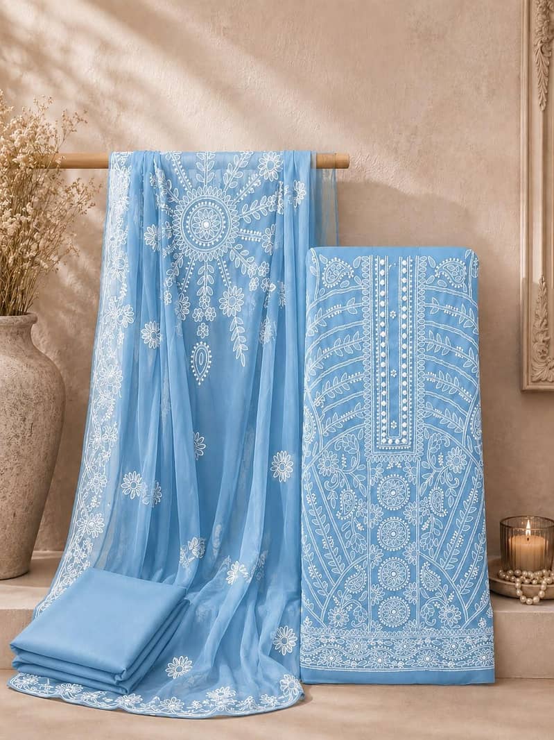 Handmade Chiffon Shadow Work 1