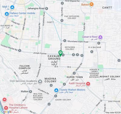 Stunning 1 Kanal Residential Plot In Cavalry Ground Available