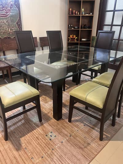 6 seater dining set