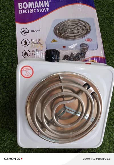BOMANN Electric Stove BO-3010 – 1000W Hot Plate | Brand New