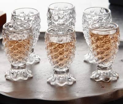 new fish style 6 glass set.