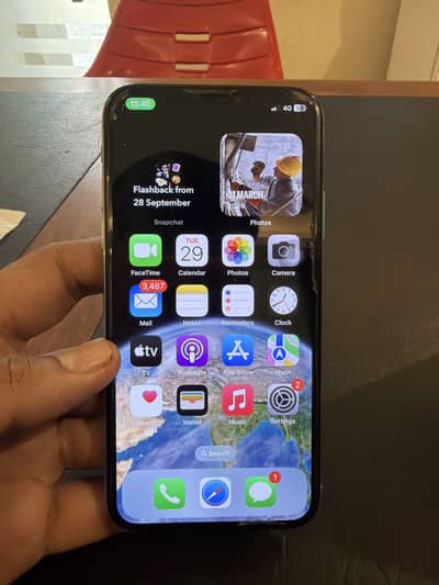 iPhone X 256 gb PTA approved