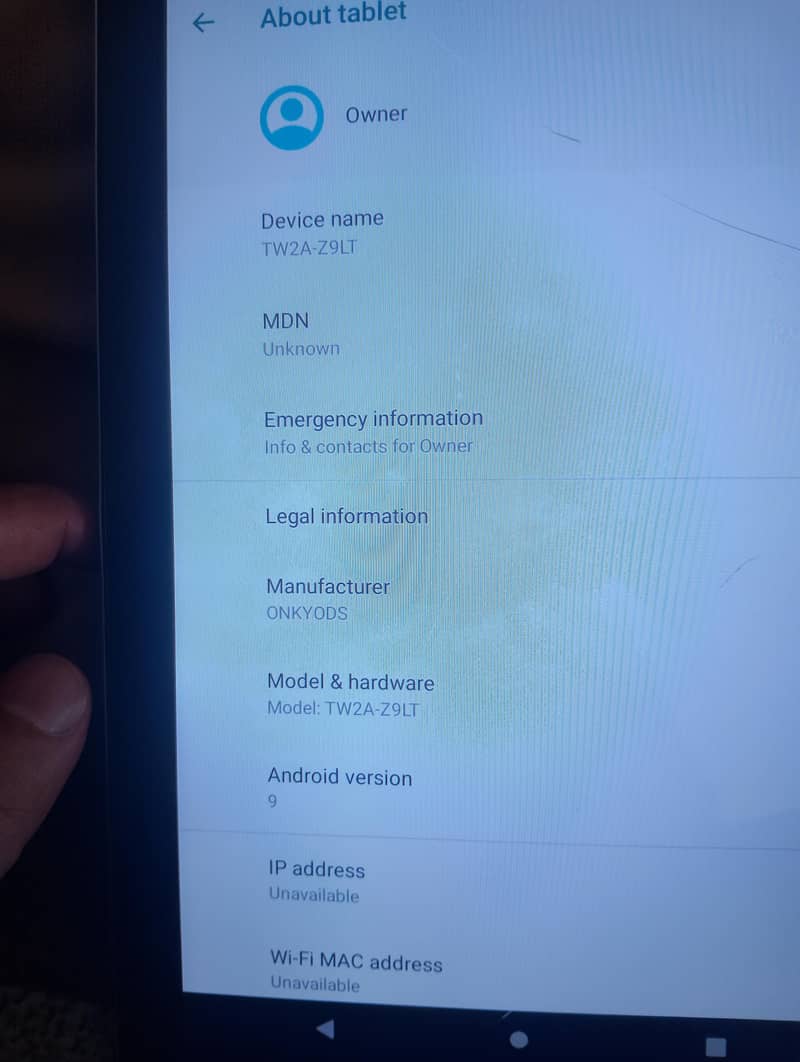 Android Tablet (Read description) 4