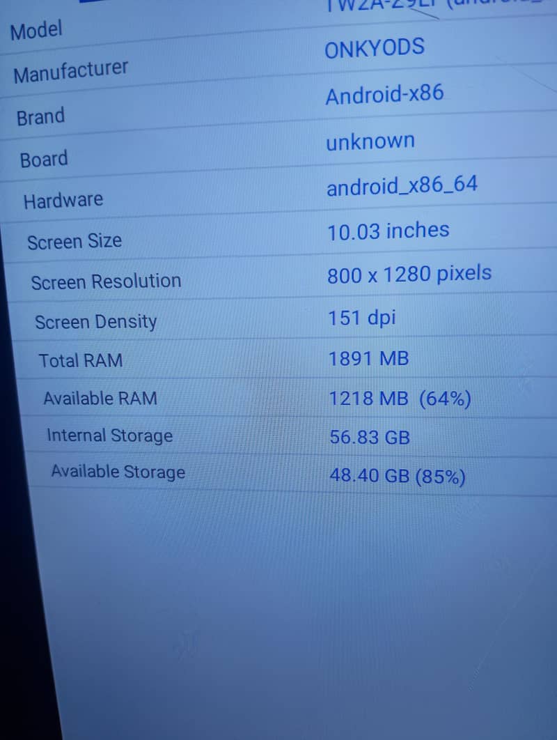 Android Tablet (Read description) 6