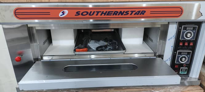 pizza oven new box pack 2 year warranty/ commercial oven/ deck oven