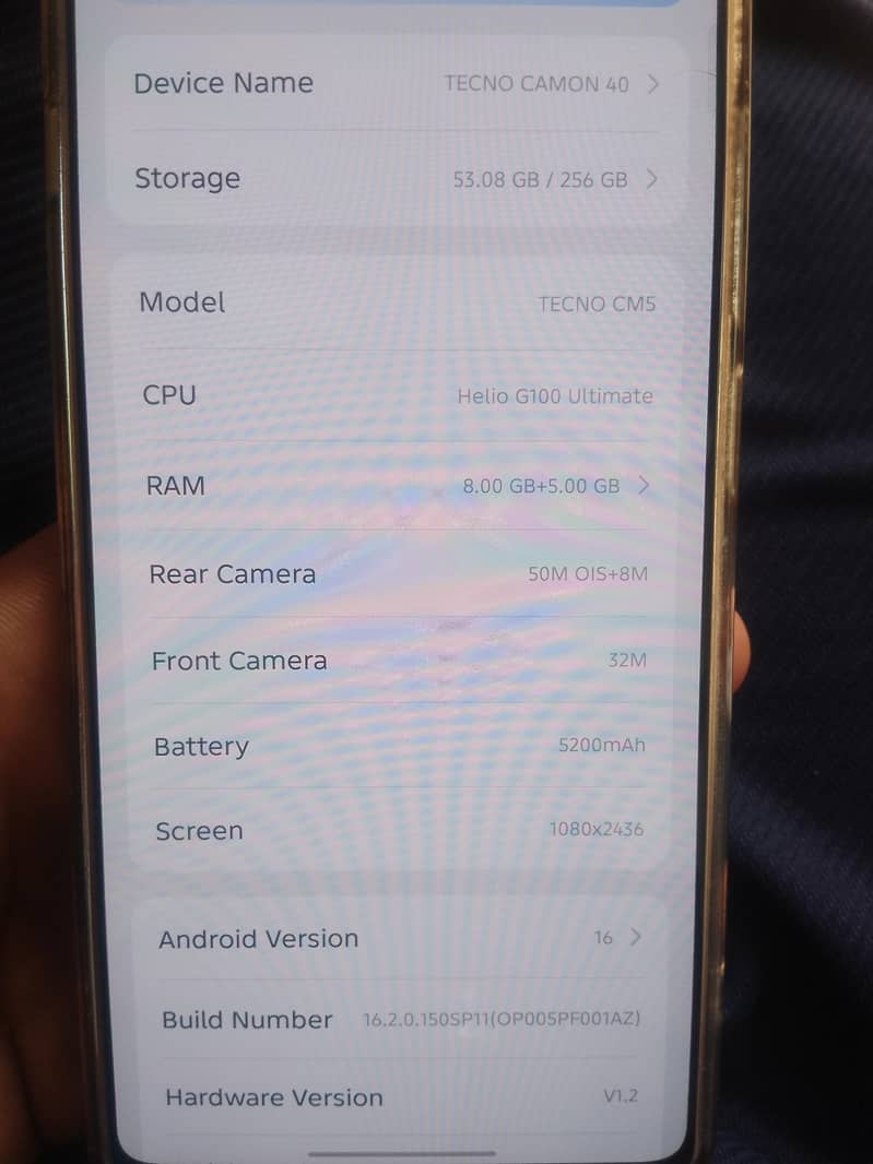 Tecno CAMON 40 2