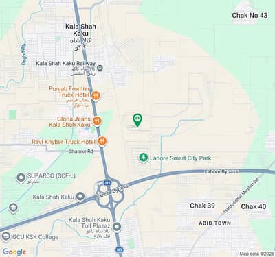 4 Marla Commercial Plot Ideally Situated In Lahore Smart City - Overseas Prime Block