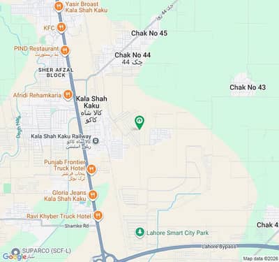Lahore Smart City - Overseas Block Residential Plot Sized 1 Kanal Is Available