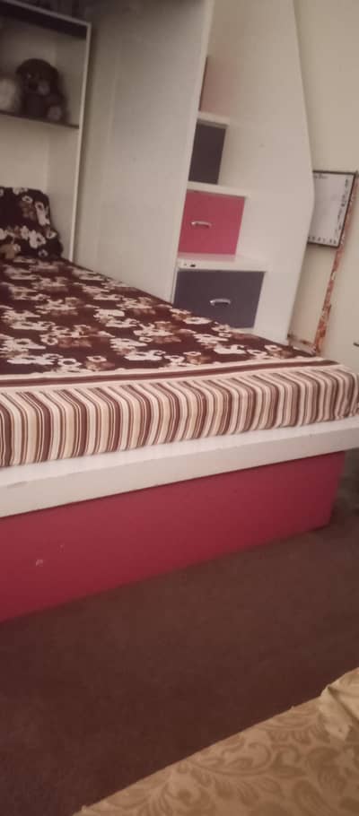 bunked and study table
