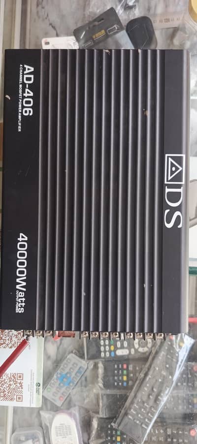 ADS. AD-406.4 channel MOSFET power Amplifier