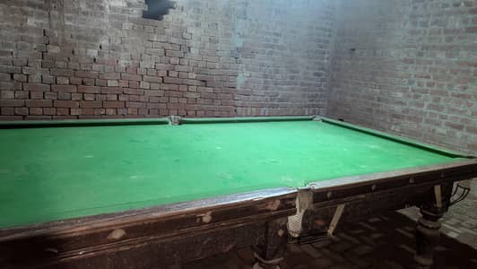 2 Branded Slate Snooker Tables for Sale (1 Full Size + 1 Semi Size)
