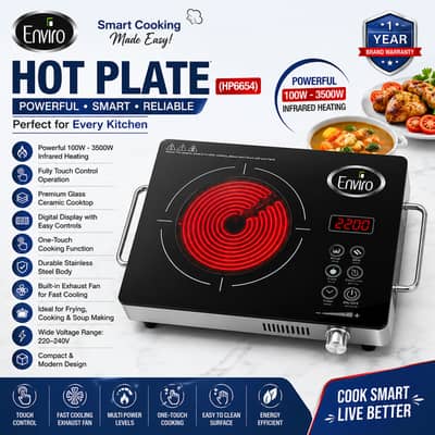 Electric Hot Plate Warranty & Without Warranty Available In Best Price