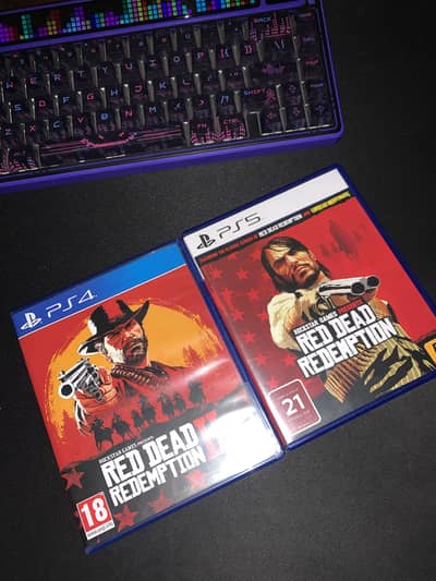 Red dead redemption set for sale ps5 (brand new never used)