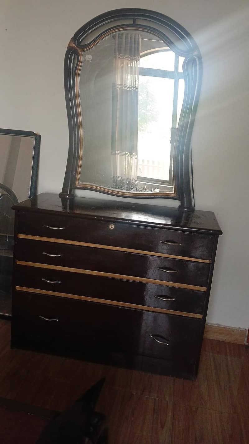 solid wood bed set 3