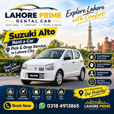 Car Rental Service/ Pick and Drop service