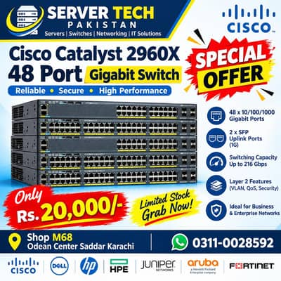 cisco catalyst series 2960x