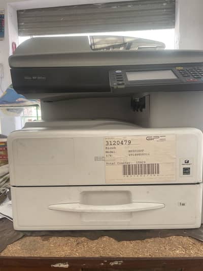 Ricoh 301 photo state machine and printer