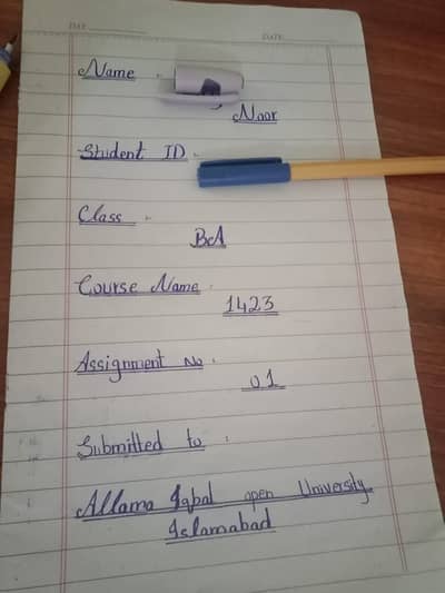 Aiou spring assignment