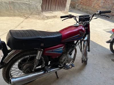 Honda cg 125 urgent sall