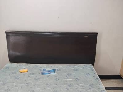 Used Wooden bed with Mattress