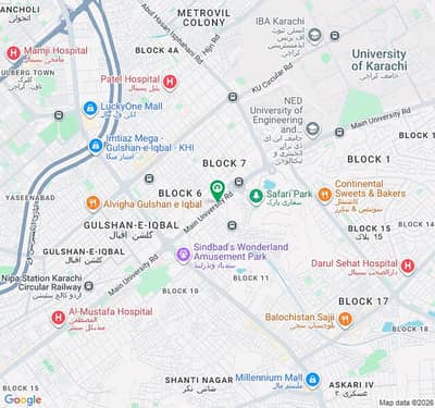 Prime Location 1250 Square Feet Flat For Sale In The Perfect Location Of University Road