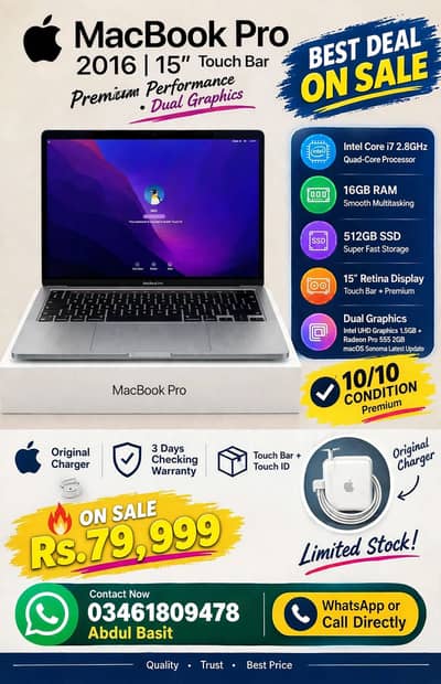apple macbook pro 2016 retina display 512 gb 1 tb 16 gb ram